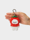 BT21 RJ mini minini Fruits Plush Keyring