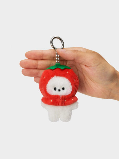 BT21 RJ mini minini Fruits Plush Keyring