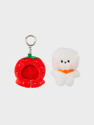 BT21 RJ mini minini Fruits Plush Keyring