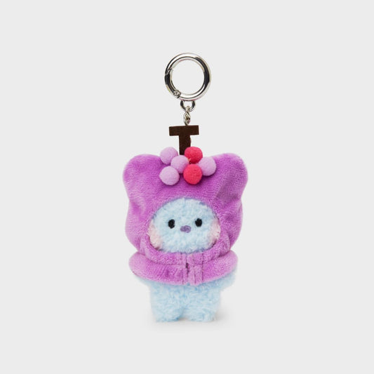 BT21 KOYA mini minini Fruits Plush Keyring