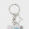 BT21 MANG Silver Edition Acrylic ID Card Keyring