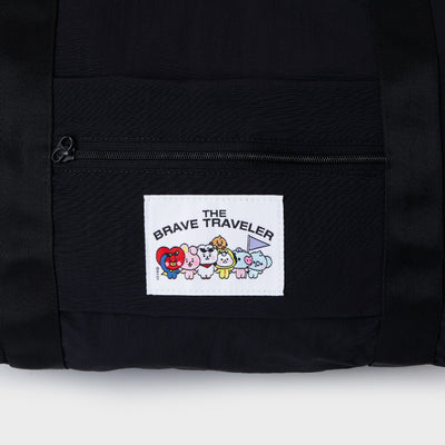 BT21 BABY Travel Foldable Shoulder Bag Black