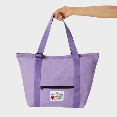 BT21 BABY Travel Foldable Shoulder Bag Purple
