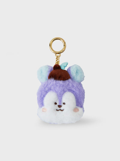 BT21 MANG HOPE IN LOVE Mini Plush Face Keychain