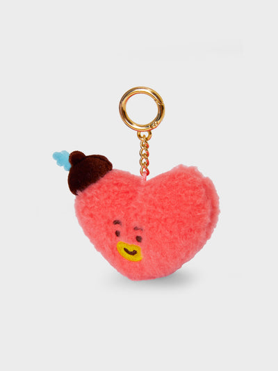 BT21 TATA HOPE IN LOVE Plush Mini Plush Face Keychain