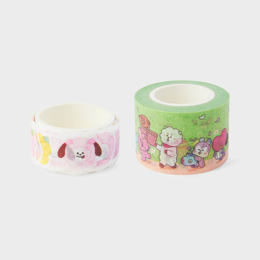 BT21 SPRING DAYS Masking Tape Set