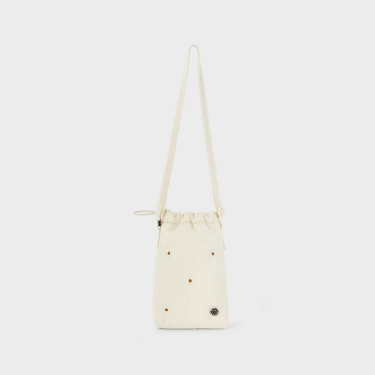 COLLER String Crossbody Mini Bag Oat Cream