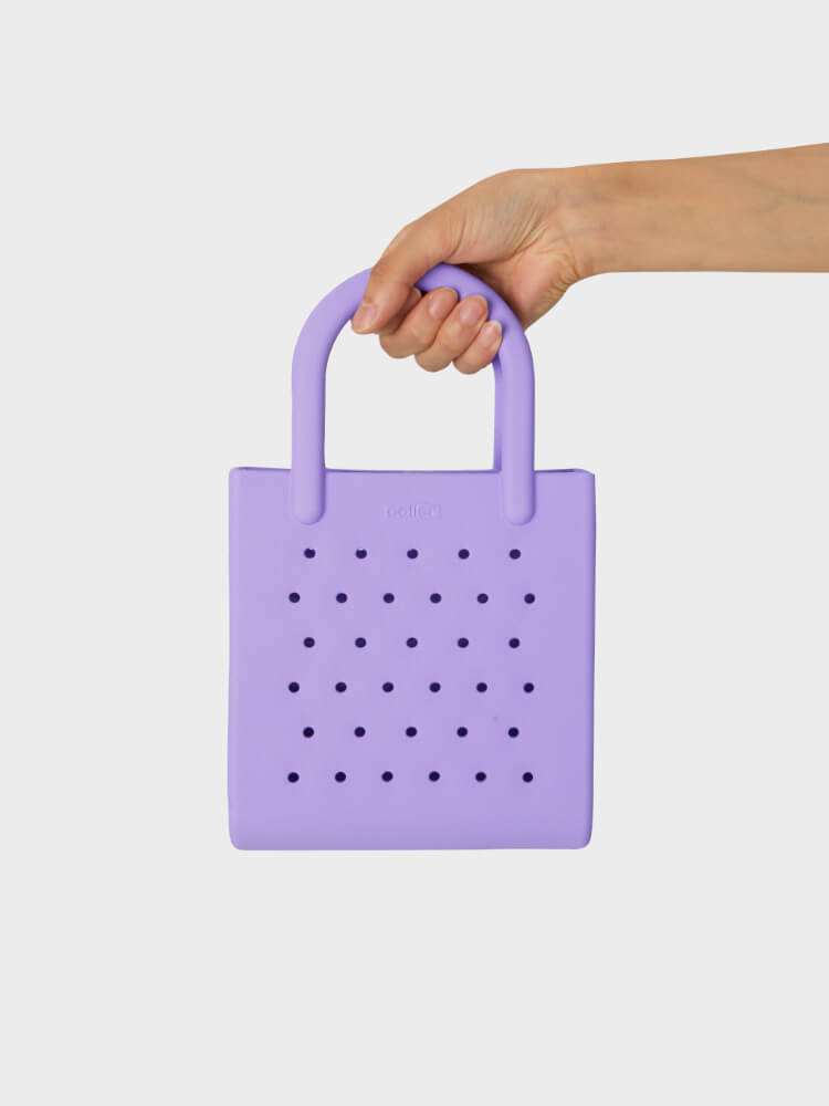 COLLER EVA Basket Bag Purple