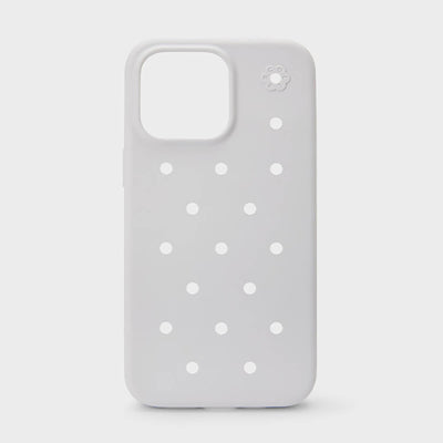 COLLER iPhone Silicone Hard Case Gray