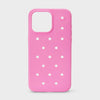 COLLER iPhone Silicone Hard Case Pink