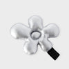 COLLER Padded Melting Flower Sticon Silver