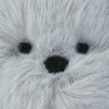 COLLER Furry Puppy Plush Keyring Grey
