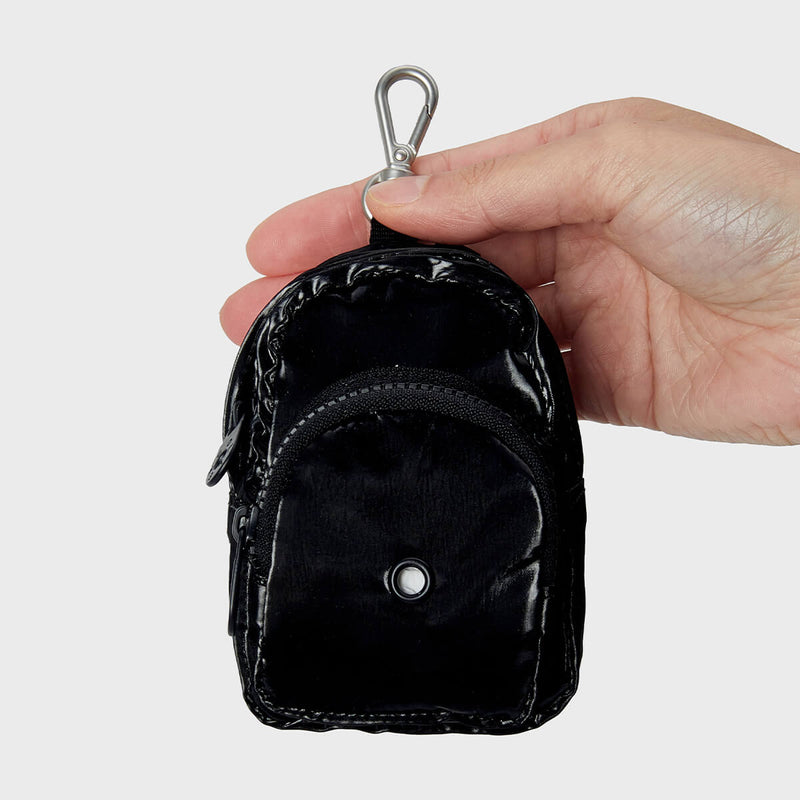 COLLER Mini Keyring Pouch Onyx Black