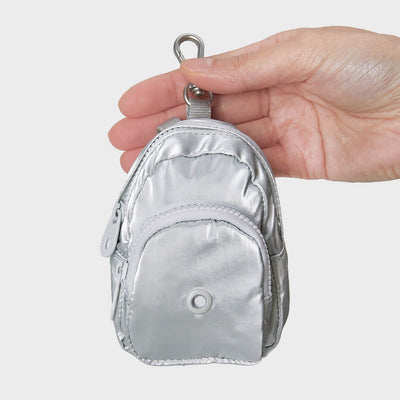 COLLER Mini Keyring Pouch Pearl Grey