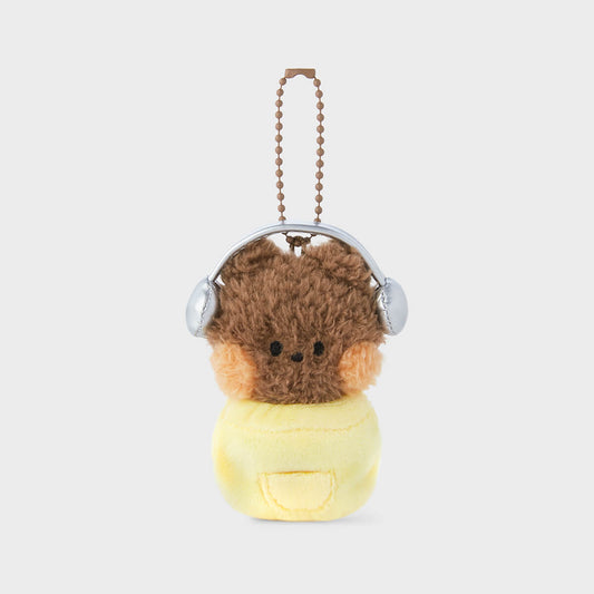 LINE FRIENDS bnini mini minini Adventure Mini Doll Keyring