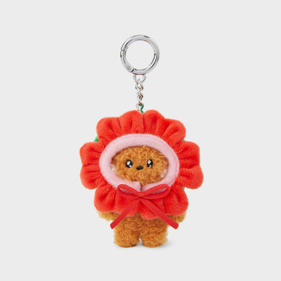 LINE FRIENDS choconi mini minini Flower Doll Keyring