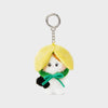 LINE FRIENDS hamni mini minini Flower Doll Keyring