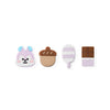BT21 inside MANG COLLER STICON Set