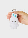 NewJeans bunini Doll Keyring (White)