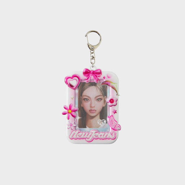 NewJeans Get Up Photo Card Holder Keyring (HYEIN) - LINE