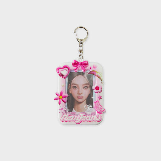 NewJeans Get Up Photo Card Holder Keyring (MINJI)