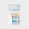 NewJeans bunini Plush Photo Card Holder Keyring (White)