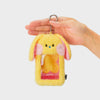 NewJeans bunini Plush Photo Card Holder Keyring (Yellow)