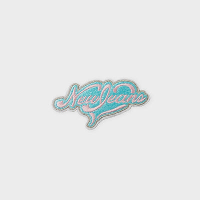 NewJeans X COLLER Get Up Logo Embroidered Patch Reversible Sticon (2pcs)