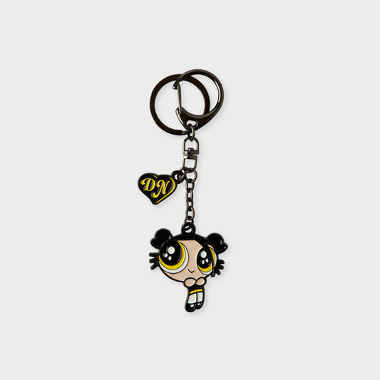 THE POWERPUFF GIRLS X NewJeans Metal Keyring (DANIELLE)