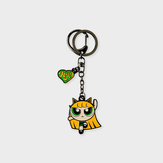 THE POWERPUFF GIRLS X NewJeans Metal Keyring (HAERIN)