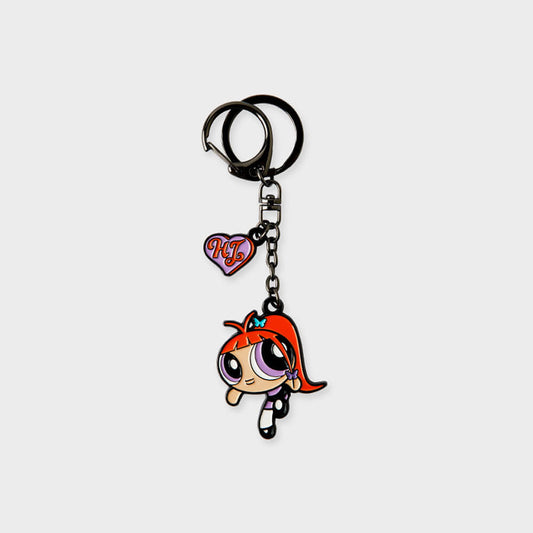 THE POWERPUFF GIRLS X NewJeans Metal Keyring (HYEIN)