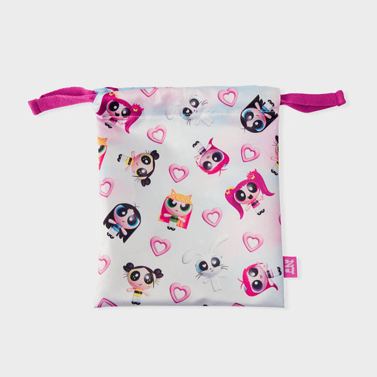 THE POWERPUFF GIRLS X NJ String Pouch