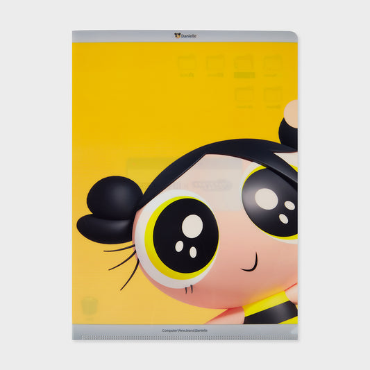 THE POWERPUFF GIRLS X NJ Plastic File Folder (DANIELLE)