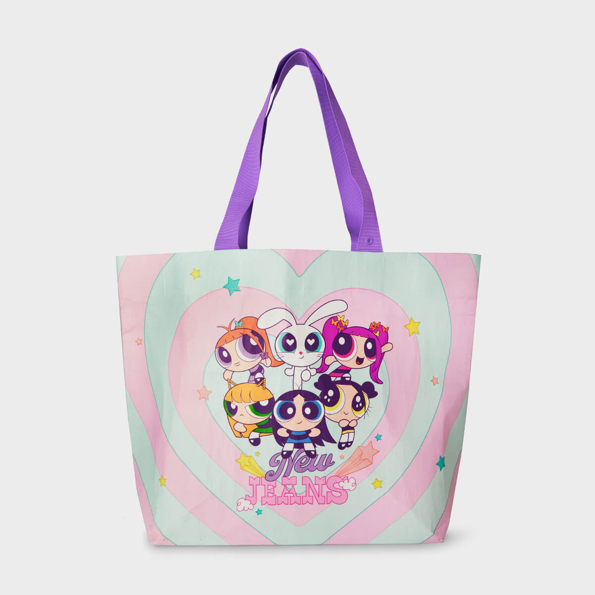 THE POWERPUFF GIRLS X NJ Reusable Bag (L)