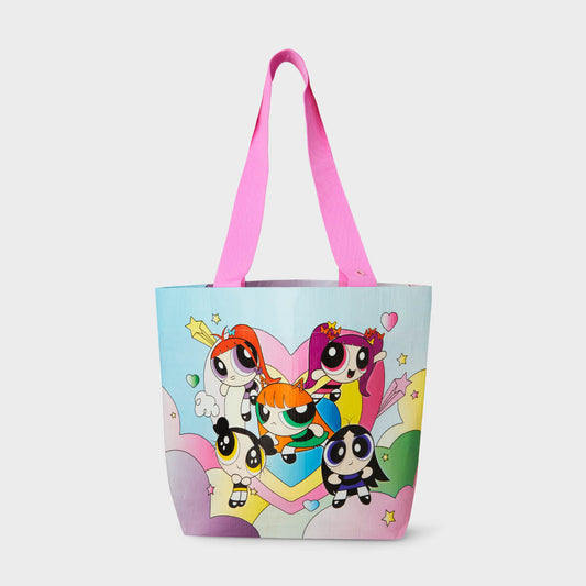 THE POWERPUFF GIRLS X NJ Reusable Bag (M)