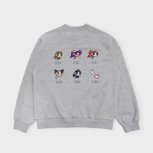 THE POWERPUFF GIRLS X NJ Sweatshirt (Melange)