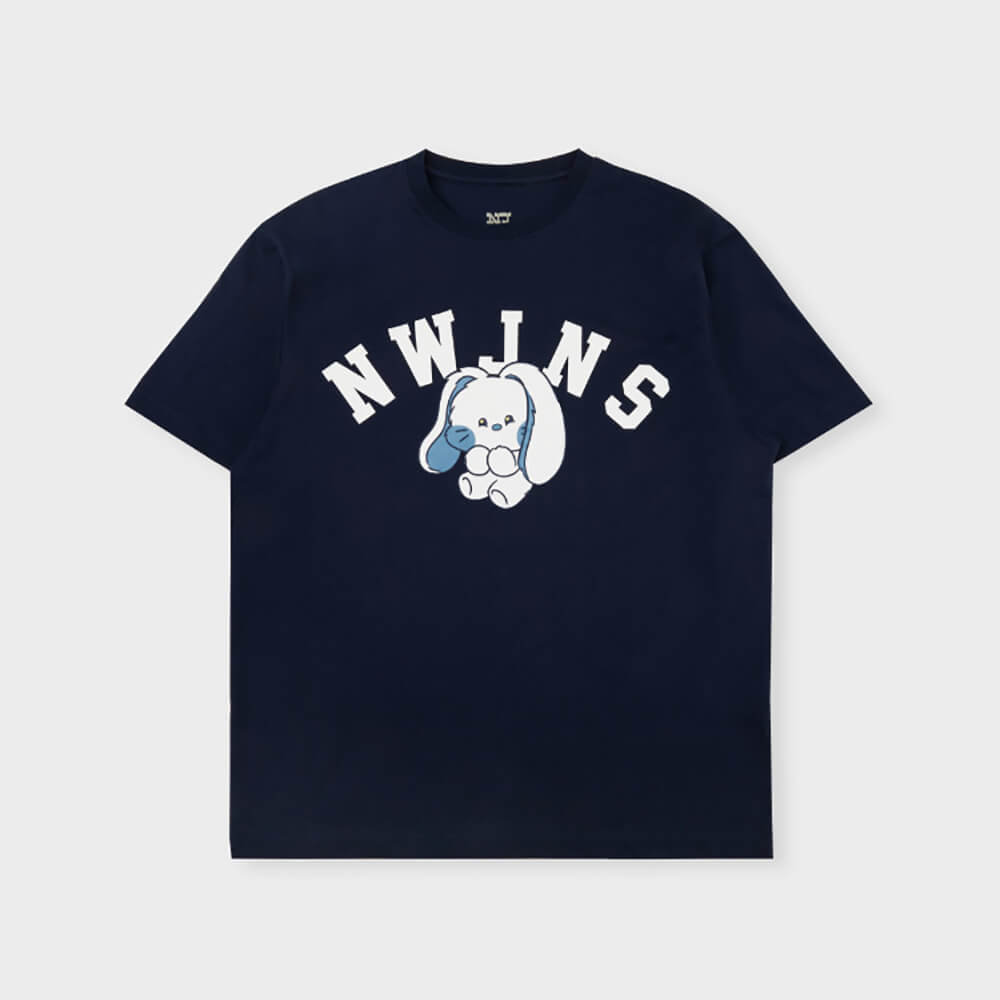 逸品】 newjeans linefriends tシャツ ブルー アイドル - www 