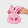 NewJeans TOKKI Plush Face Pouch (Pink)