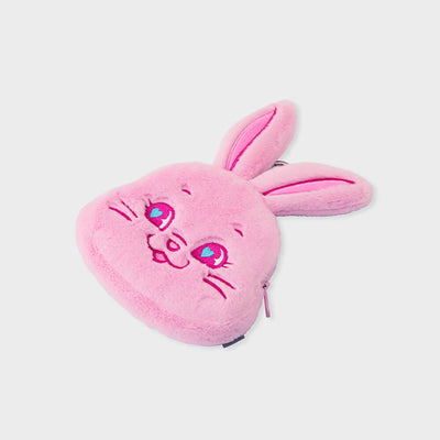 NewJeans TOKKI Plush Face Pouch (Pink)