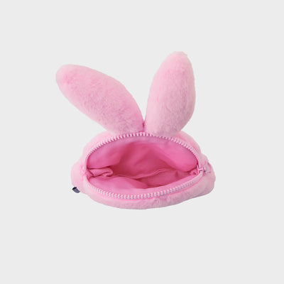 NewJeans TOKKI Plush Face Pouch (Pink)