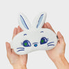 NewJeans TOKKI Plush Eye Mask (White)