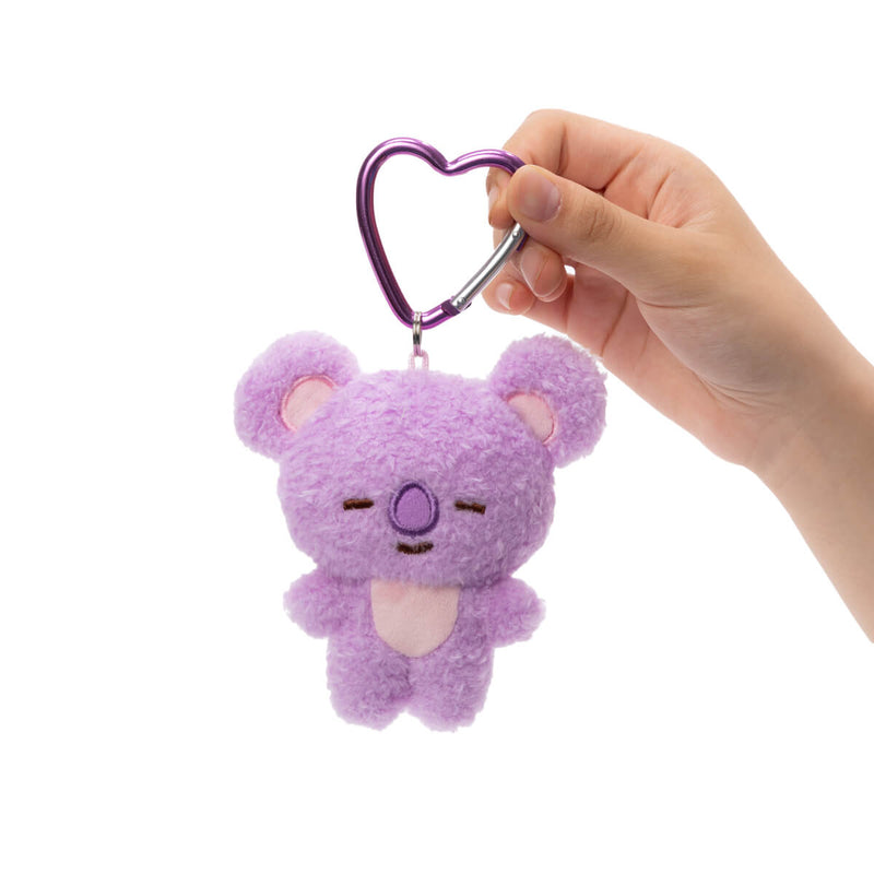 BT21 KOYA Purple Mascot Keychain