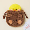 LINE FRIENDS bnini Boucle Drawstring Pouch Bag