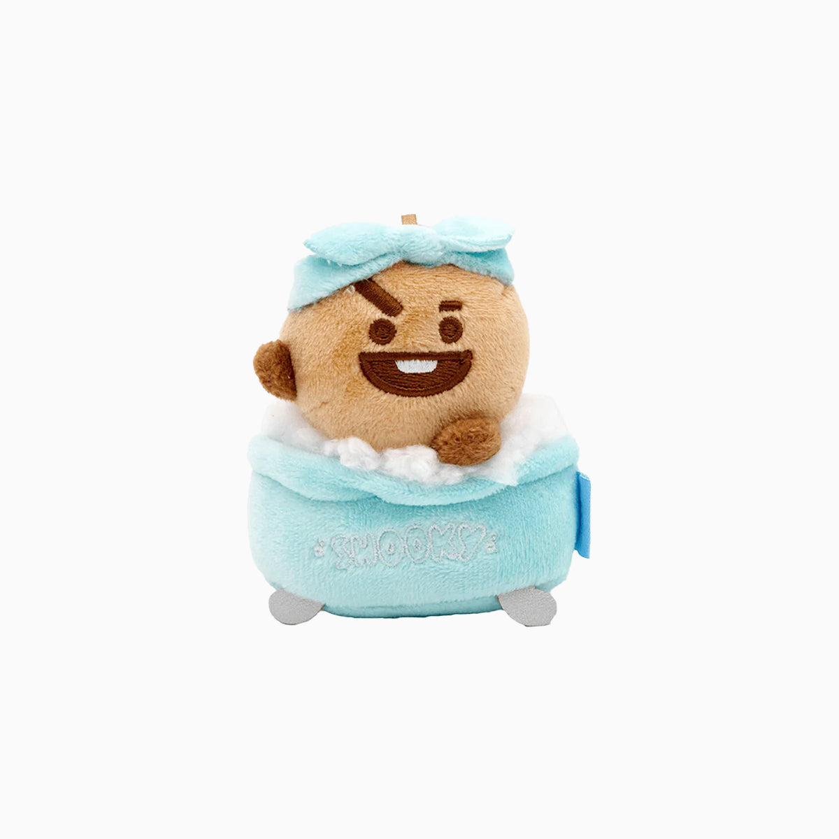 BT21 SHOOKY Bath Time Mascot Plush Keychain