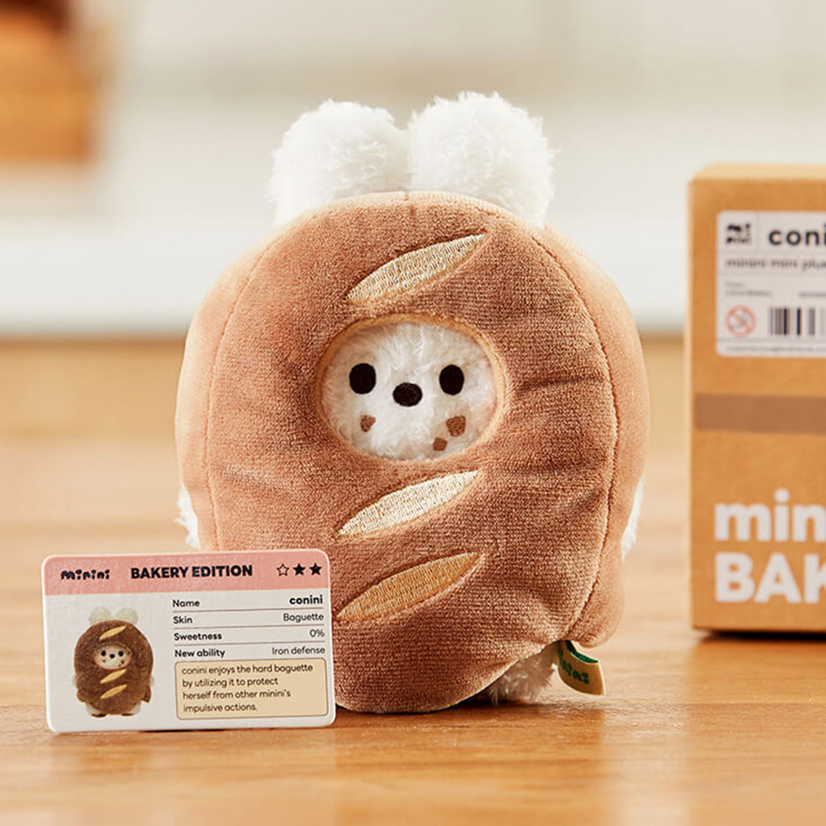 LINE FRIENDS conini Bakery Standing Doll