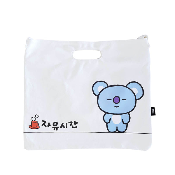 BT21 KOYA Free Time Canvas Shopper L