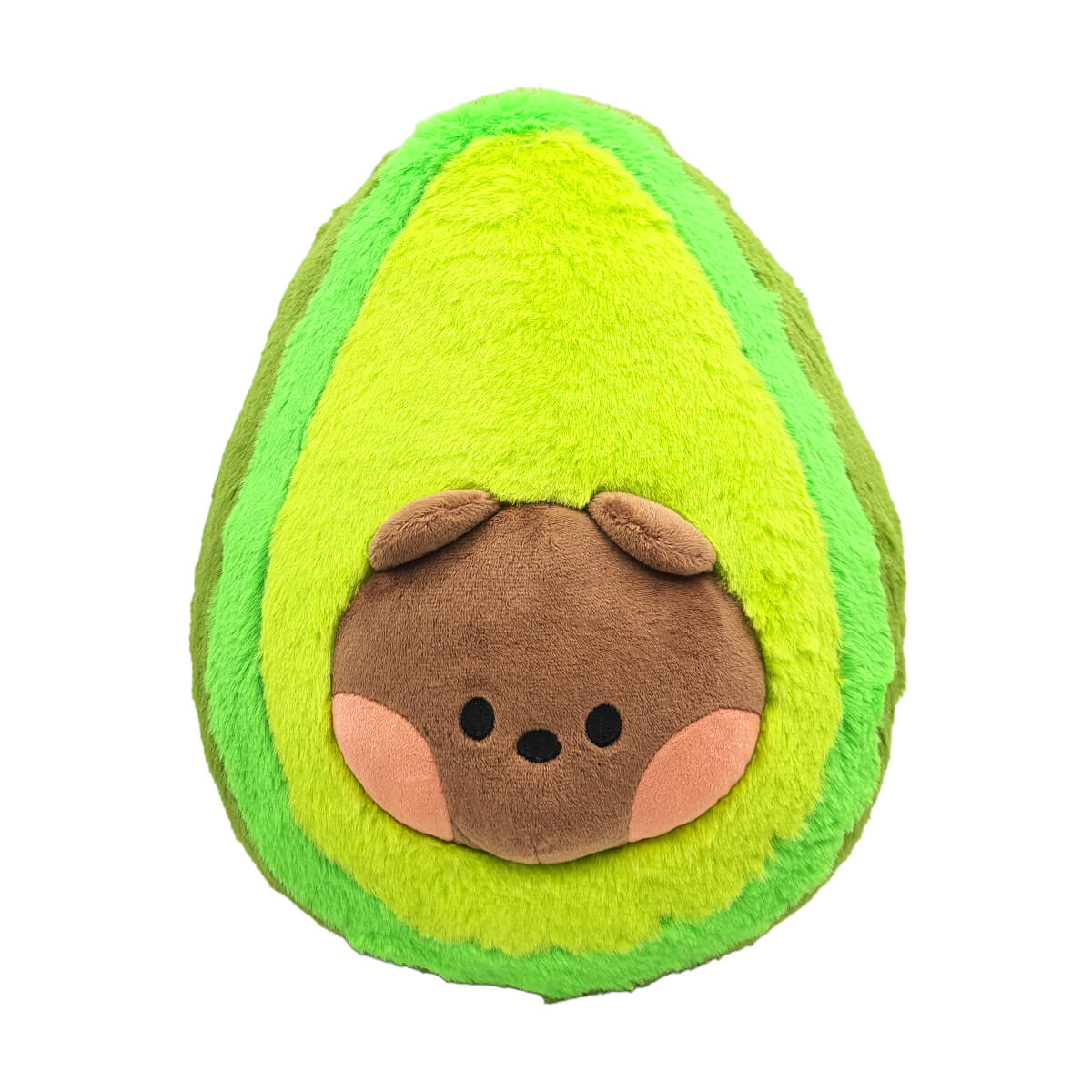 LINE FRIENDS BROWN & CONY Double Sided Avocado Plush - LINE FRIENDS_US