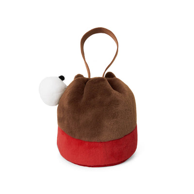 LINE FRIENDS with Kung Fu Panda BROWN Tote Bag