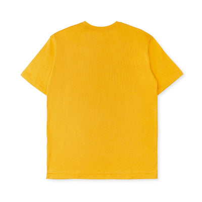 LINE FRIENDS BY BROWN Wappen T-Shirt Mustard