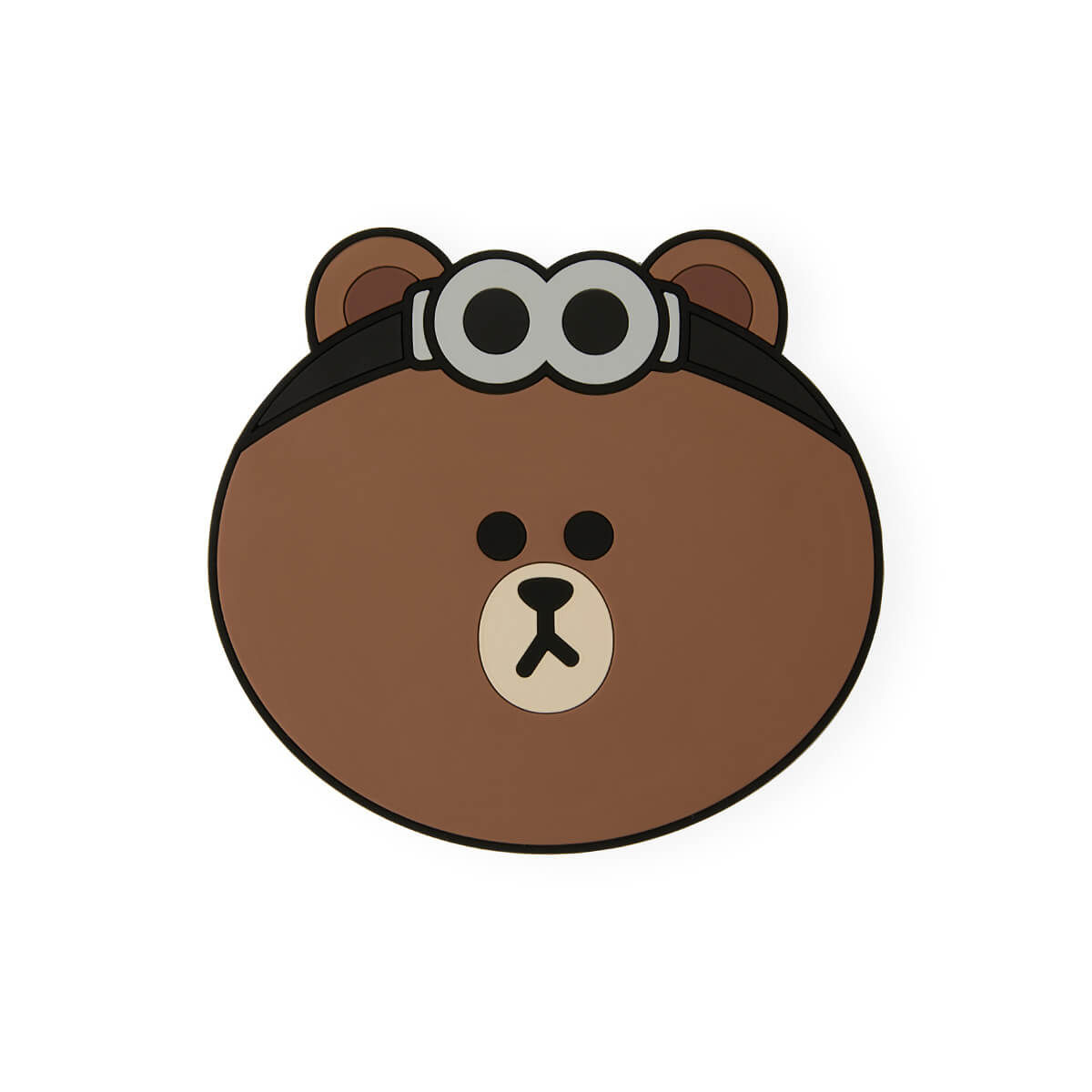 LINE FRIENDS with Minions BROWN Coaster
